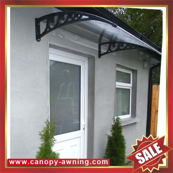 Hot Sale House Window Door Diy pc Polycarbonate Canopies Canopy Awning Shelter Cover photo-2