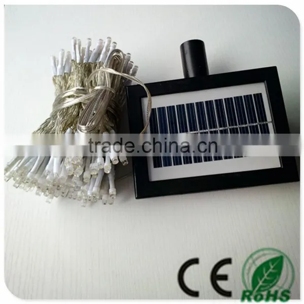 Solar Christmas Decoration String Light With 8function Controller Power Supply photo-4