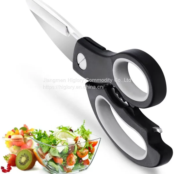 Heavy Duty Utility Kitchen Scissors With Bottle Opener Kitchen Shear photo-5