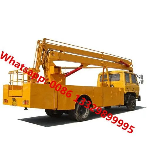 High Quality and Best Price Dongfeng 153 22m-24m Hydraulic Aerial Working Platform Truck for Sale photo-3
