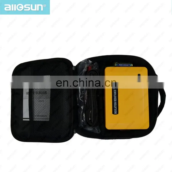Allosun EM480A Insulation Resistance Tester Portable Voltage AC 600V Professional Tester Resistance Continuity Tester photo-5