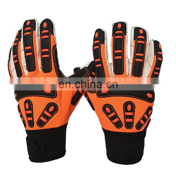 Heavy Industry Oilfield Tpr Impact Mining Safety Glove Gloves for Oil and Gas Use photo-2
