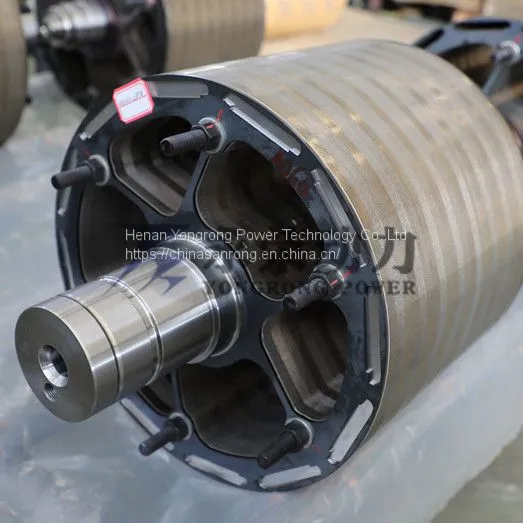 Aluminum Casting Rotor Wound Assembly With Shaft
