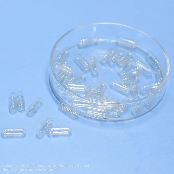 Transparent Size3# Halal/Kosher/GMP HMPC Empty Capsule