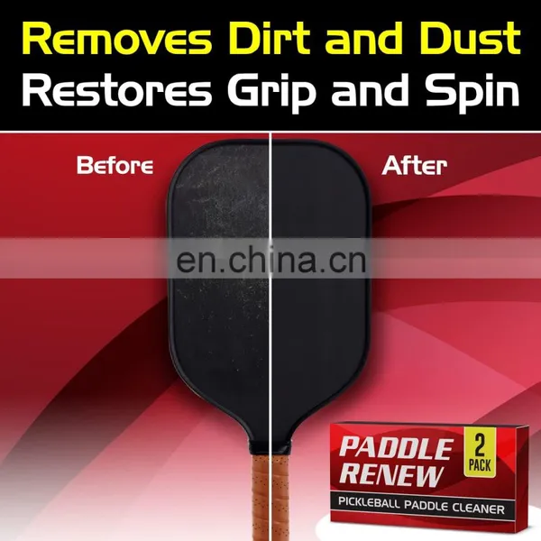 Pickleball Paddles Eraser Carbon Fiber Pickle Ball Paddle Cleaner Bar To Remove Ball Residue and Dirt photo-2