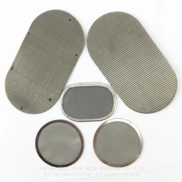 Wire Cloth Filter Discs/Stainless steel wire mesh filter discs