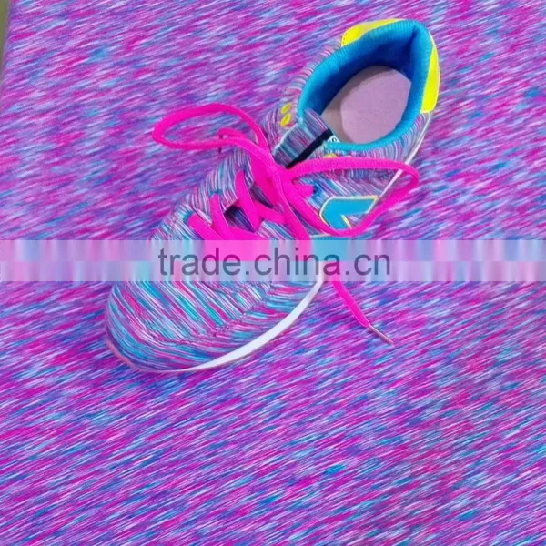 uv Resistant Rainbow Colored Spandex Sportswear Fabric for Shoes photo-2