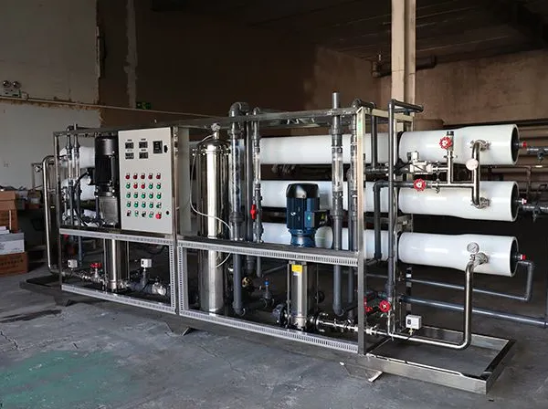 5T/H Double Stage RO System for Beverage Production Lithium Production Cosmetics photo-4