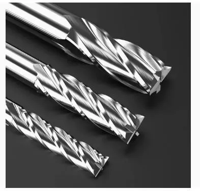 Carbide Drill Aluminum Use 2/3/4 Flute Corner Radius End Milling Cutter HRC55 End Mills for CNC Tool photo-4