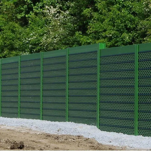 Longen Aluminum Alloy Acryl PVC Modern Lightweight Durable Absorptive Reflective Soundproof Noise Barrier Panel R4 photo-5