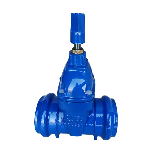 DIN Grooved End Gate Valve Quick-Install Grooved Gate Valve with EPDM/NBR Seat, DIN3202 F5 Face-to-Face