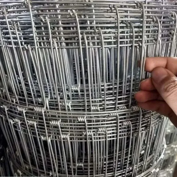 ECO FRIENDLY Galvanized Sheep Livestock Wire Mesh Rolls Security Farm/Horse Cattle Field Fence for Fixed Knot/Deer photo-3