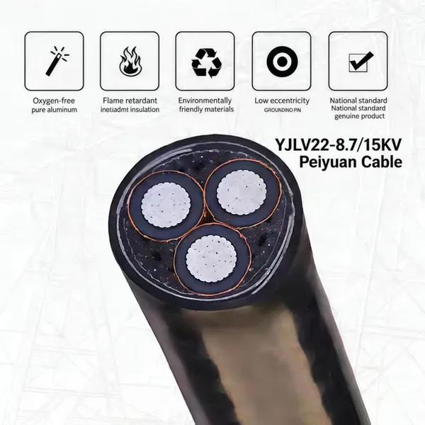 YJLV22-10KVhigh Pressure Aluminum Cable