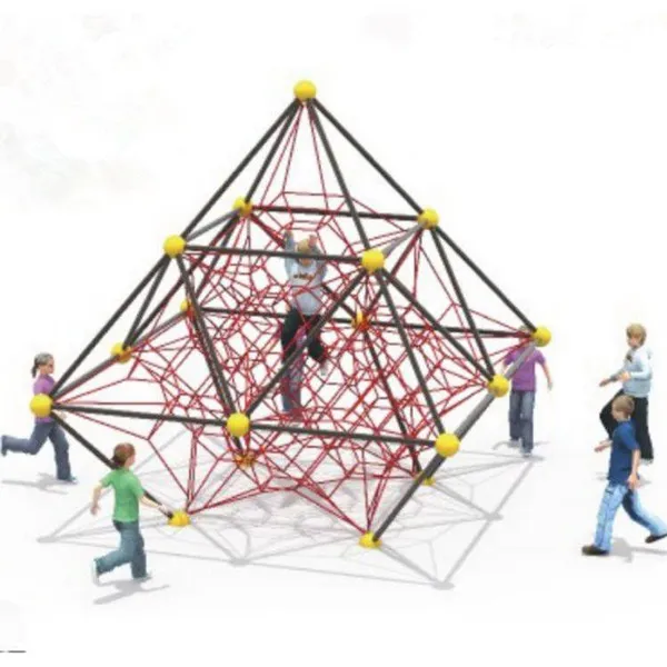 Outdoor Kindergarten Climbing Net Frame and Drill Cage, Large-scale Climbing Net for Children's Amusement Facilities in Parks and Communities, Custom Manufacturer photo-4