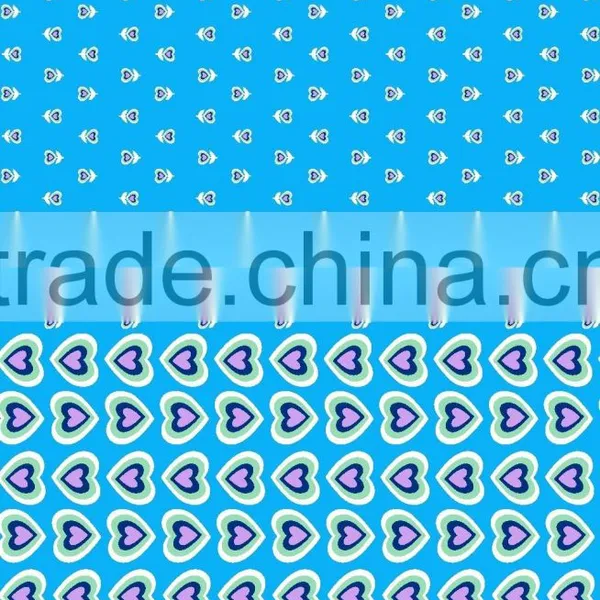 100% Polyester Microfiber Textiles and Fabrics for Bedsheet With Printed