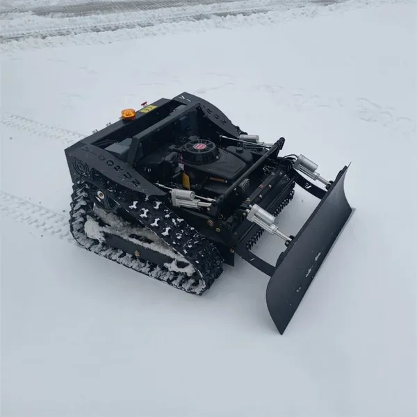 9Hp EPA Approved Gasoline Engine All Terrain All Slopes Remote Control Mowing Machine