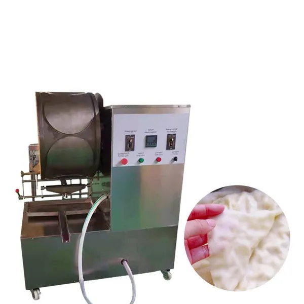 B-G02 Industrial Gas Crepe Maker Machine 1000-3000pcs/h Automatic Lumpia Wrapper Machine for Restaurant and Factory