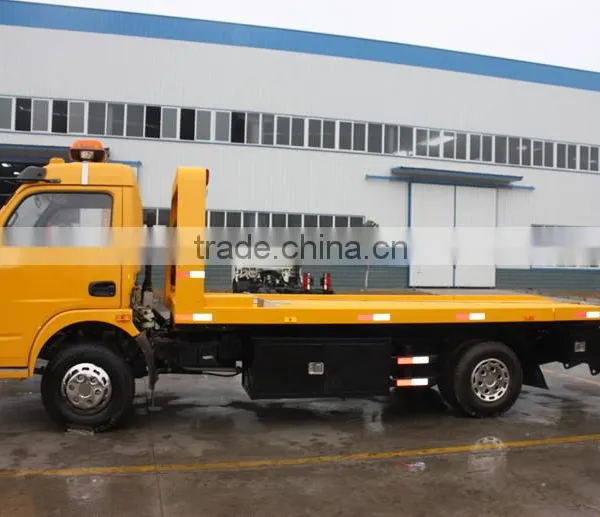 2015 EuroIII or EuroIV Factory Price Dongfeng DLK 4 Ton Tow Truck,4x2 Towing Truck photo-3