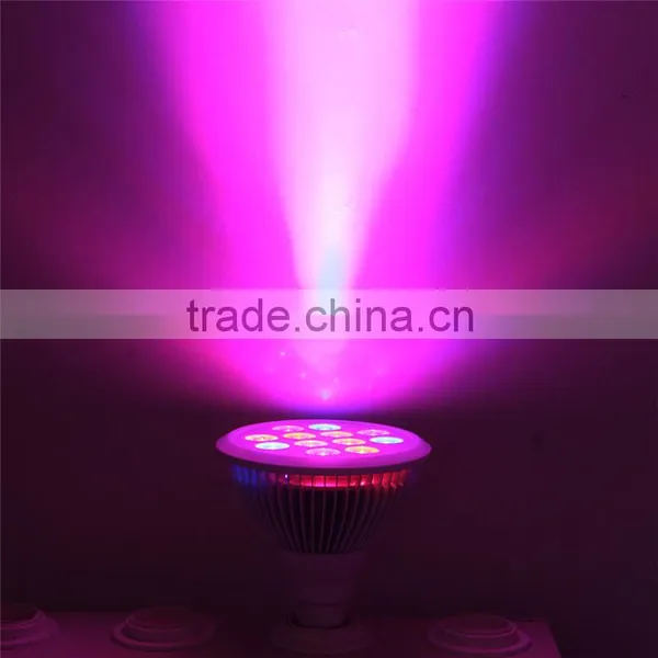 E27 LED 12W Grow Light Plant Spotlight Grow Light Reflector photo-6