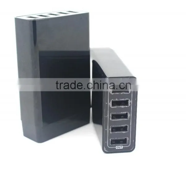 2016 Hot Sale 8A/10A 5 Port Usb Travel Charge Wall Charger photo-3