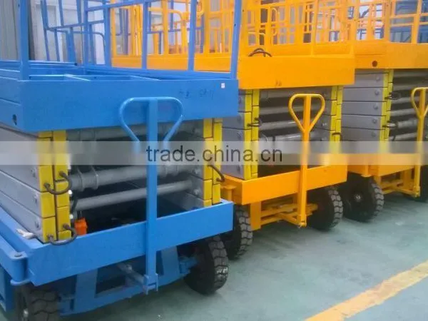 8m 0.3--1ton Factory Direct Sale Battery Powered Scissor Lift Platform Hydraulic photo-5