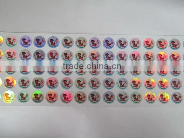 Custom Adhesive Shiny Sticker Label/circle,square Sticker photo-2