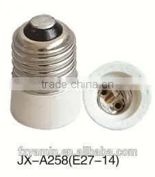 E27 to E14 lamp holder adaptor Converter; E27-E14 Lamp Adapter;