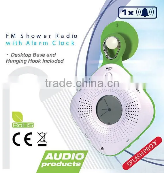 2016 Built-in Speaker Shower Radio With FM Radio photo-2