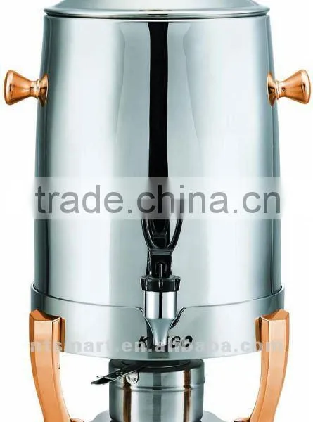 Gold plating coffee urn