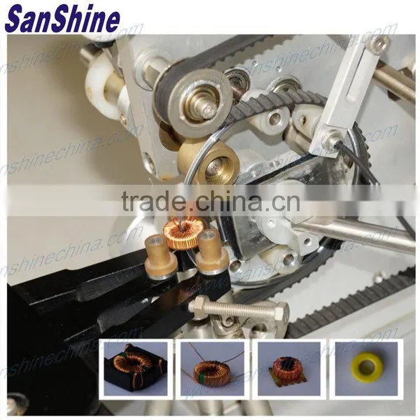 Automatic Very Small Toroid Coil Winding Machine(SS900B2 Series Wire D 0.07~0.25mm) Replace RUFF Toroidal Winder