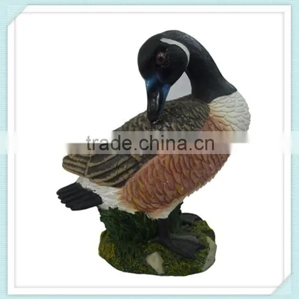Factory Custom Resin Goose Figurine for Home Decor photo-3