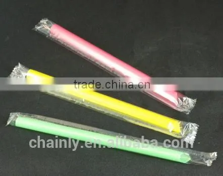 Boba Tea Plastic Straws Large Plastic Drinking Straw Cool Drinking Straws