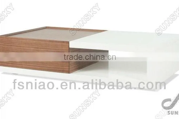 Furniture Living Room Mdf Wood Coffee Table 4279