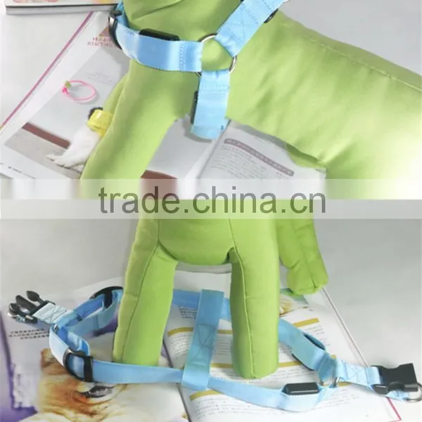 LED Pet Dog Cat Collar Led Glow Flash Light Dog Puppy Belt Harness Leash Tether Pet Collar Rope photo-5
