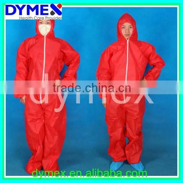 Disposable Non Woven PP Colorful Coverall photo-2