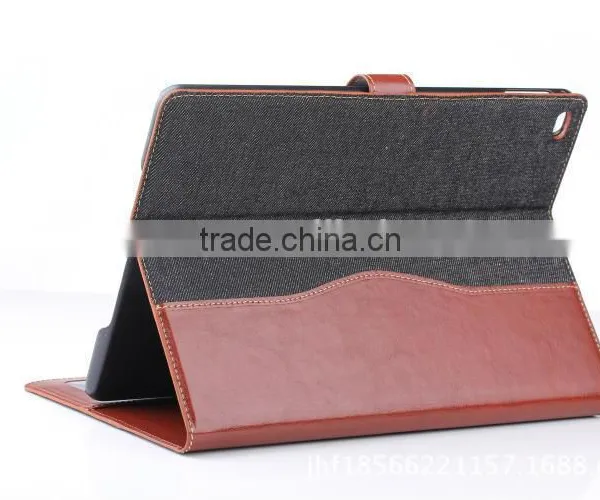 Genuine PU Leather Flip Stand Smart Cover For IPad Air 2 IPad 6 With Button Close photo-3