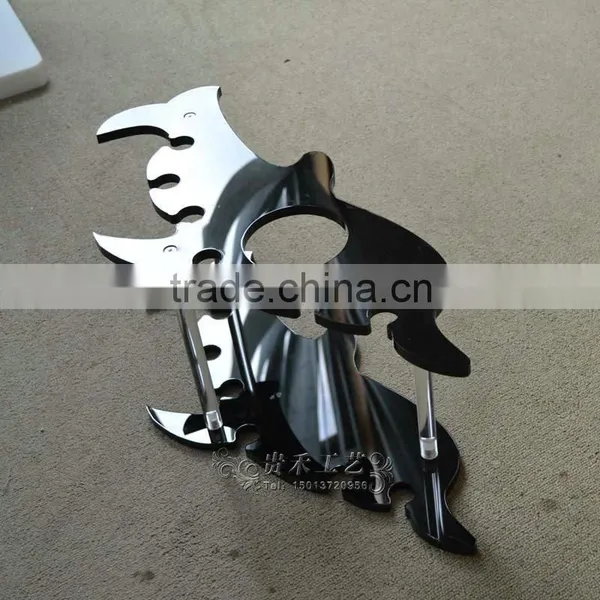 GH-RZ240 High Quality Small Acrylic Wine Display Racks ,customized Acrylic Wine Racks photo-2