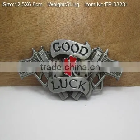 Letter Buckle Name Gold Plate Belt Buckles Factory Manufacturer