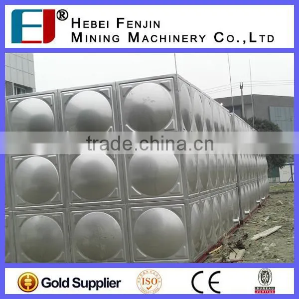 Stainless Steel Grade 304/316 Sectional Panel Firefighting Water Tank photo-3