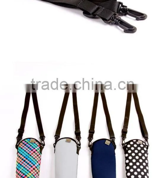 Fashionable Neoprene Bottle Holder With Strap