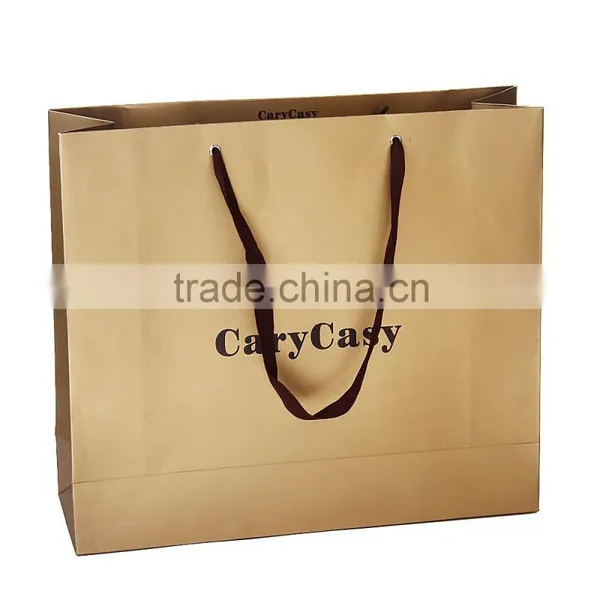 Upscale Shopping Bags Clothing Packaging Bags Large Paper Bag