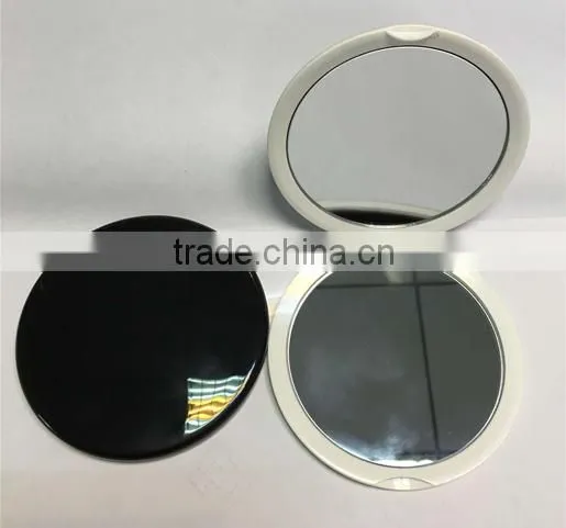 Promotional Round Compact Mirror With 2X Magnifying Double Sides photo-5