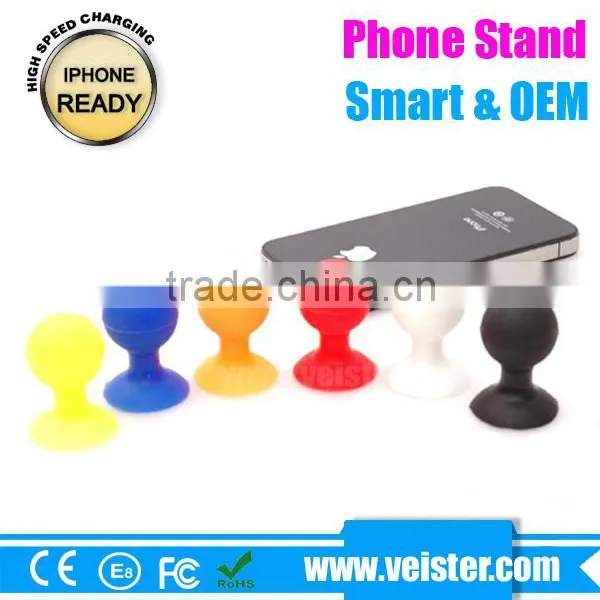 Cheapest Silicone Sucker Stand for Cell Phone /for Smart Phone/for Iphone photo-5