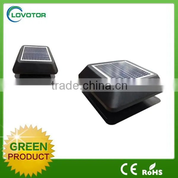 Rechargeable 14 Inch 15W Exhaust Fan Ventilating Fan Solar Ventilator Fan photo-3