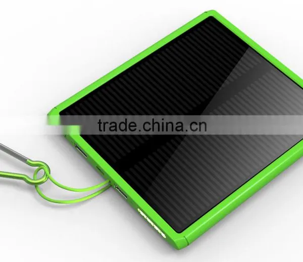 Outdoor Activity Led Light 20000mah Full Capacity Solar Power Bank for Ipad and Phone photo-5