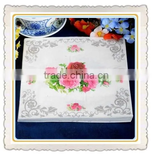 White Dinner Paper Napkin/Promotional Logo Printed Napkin Paper Quality Choice photo-6