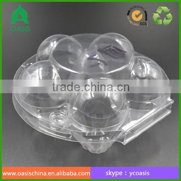 Round 5 Hole Plastic Disposable Egg Tray photo-5