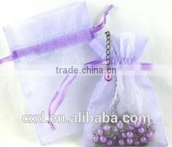 Customized Logo Organza Bag For Gift Jewelry Cosmetic photo-6