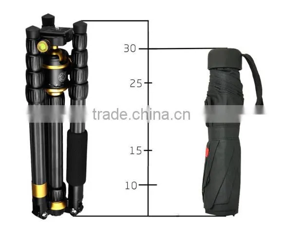 Q888C Lightweight Camera Tripod for Digital Video DSLR Digital 60'' Carbon Fiber Camera Stand Monopod With Quick Release Plate photo-5