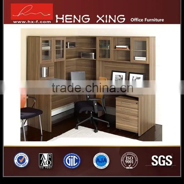 Wooden Director Desk Luxury Executive Desk With Bookcase N0120 photo-2